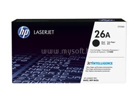 HP 26A Eredeti fekete LaserJet tonerkazetta (3100 oldal) CF226A small