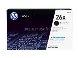HP 26X Eredeti fekete LaserJet tonerkazetta (9000 oldal) CF226X small