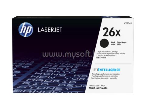 HP 26X Eredeti fekete LaserJet tonerkazetta (9000 oldal)