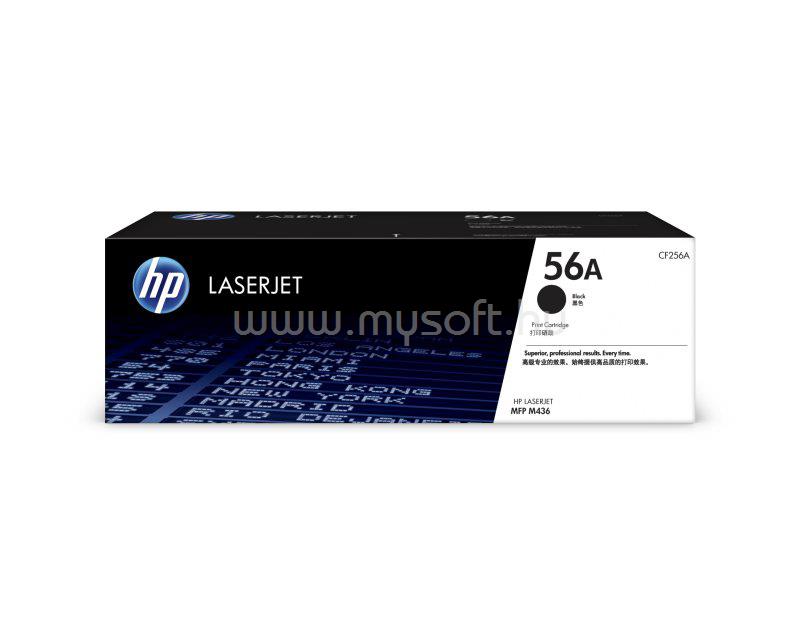 HP 56A Eredeti fekete LaserJet tonerkazetta (7400 oldal)
