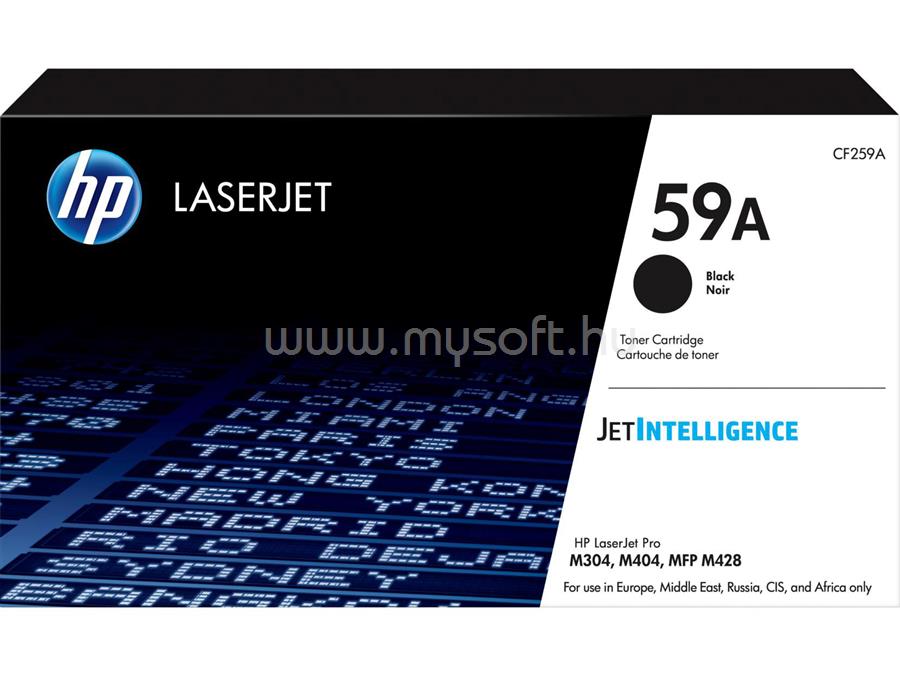 HP 59A Eredeti fekete LaserJet tonerkazetta (3000 oldal)