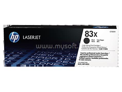 HP 83X Eredeti fekete LaserJet tonerkazetta (2200 oldal)