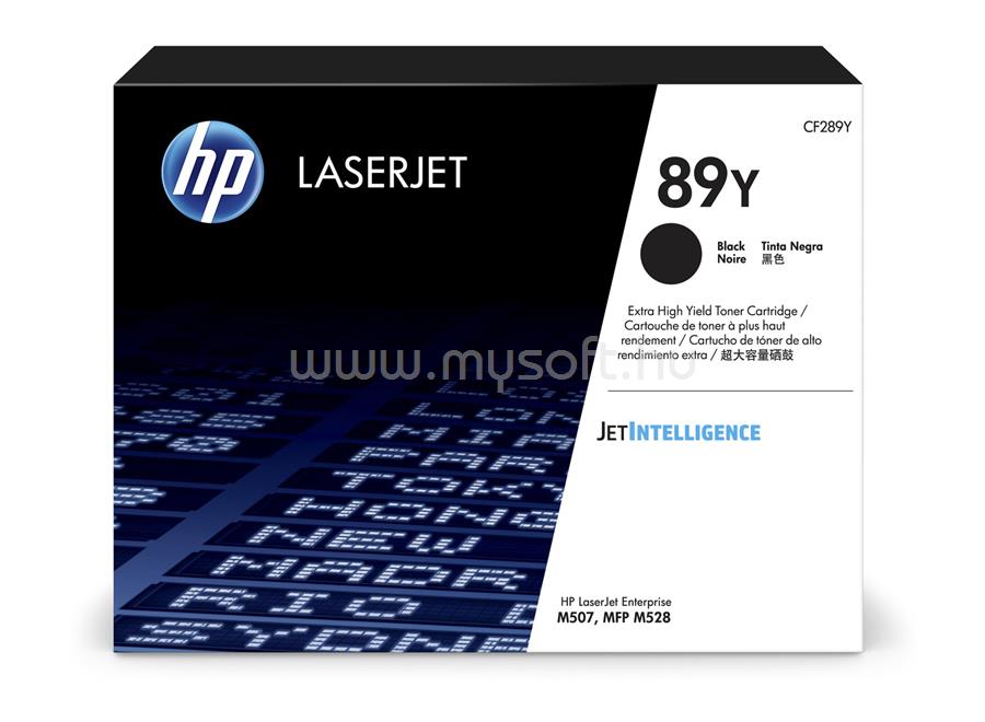 HP 89Y Eredeti fekete LaserJet tonerkazetta (20 000 oldal)
