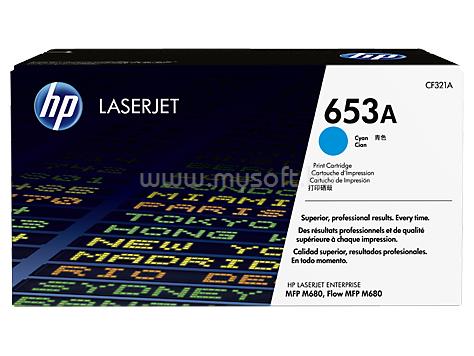 HP LaserJet CF321A 653A festékkazetta, cián (16 500 oldal)