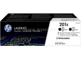 HP 201X Eredeti fekete LaserJet multipakk tonerkazetták (2x2800 oldal) CF400XD small