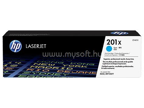 HP 201X Eredeti cián LaserJet tonerkazetta (2300 oldal)