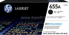 HP 655A Eredeti fekete LaserJet tonerkazetta (12 500 oldal) CF450A small