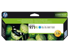 HP 971XL Eredeti cián nagy kapacitású tintapatron (6600 oldal) CN626AE small