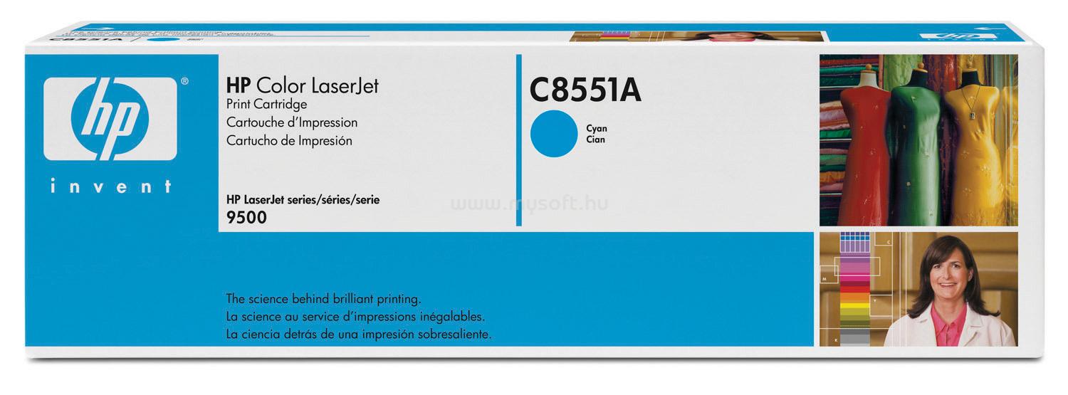 HP Color LaserJet C8551A Cyan Print Cartridge C8551A large