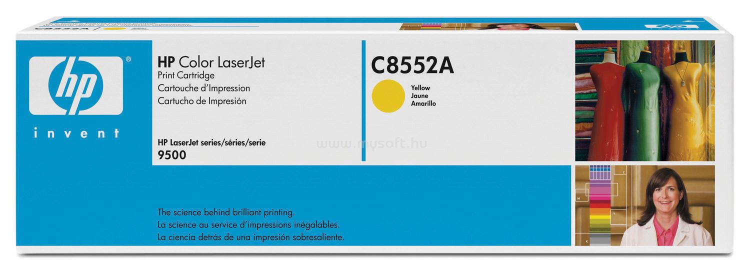 HP Color LaserJet C8552A Yellow Print Cartridge C8552A large