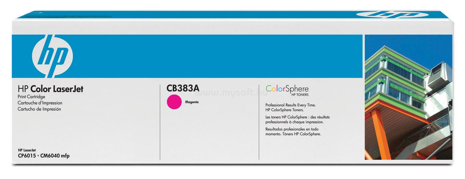 HP Color LaserJet CB383A Magenta Print Cartridge CB383A large