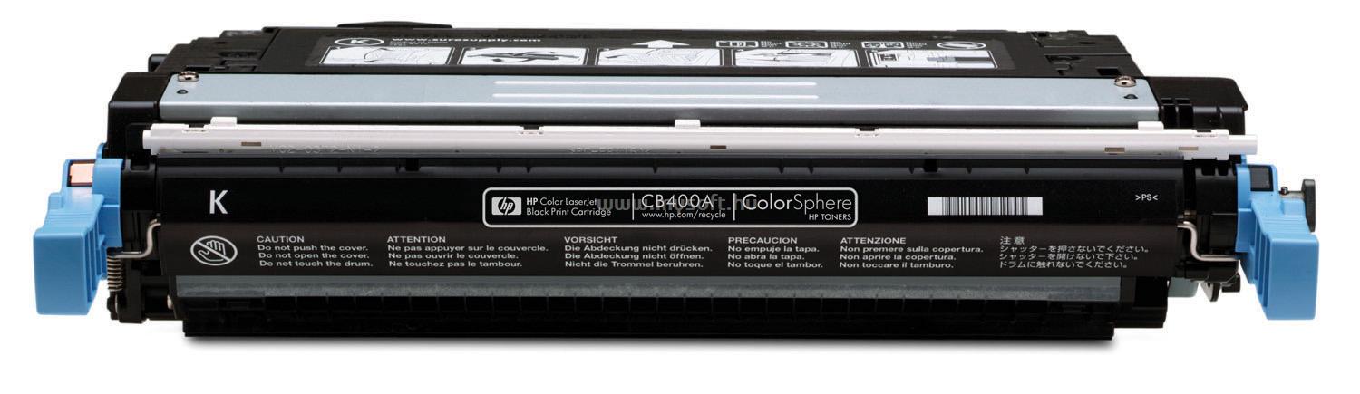 HP Color LaserJet CB400A Black Print Cartridge CB400A large