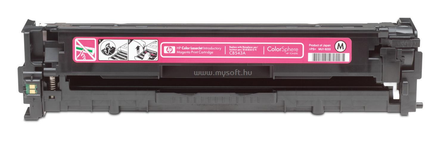 HP LaserJet CB543A 125A festékkazetta, bíbor (1400 oldal) [BONTOTT CSOMAGOLÁS] CB543A_B01 large