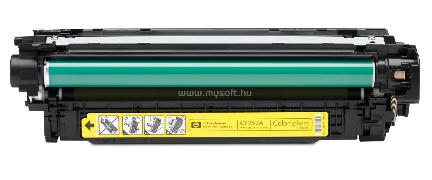 HP Color LaserJet CE252A Yellow Print Cartridge CE252A large