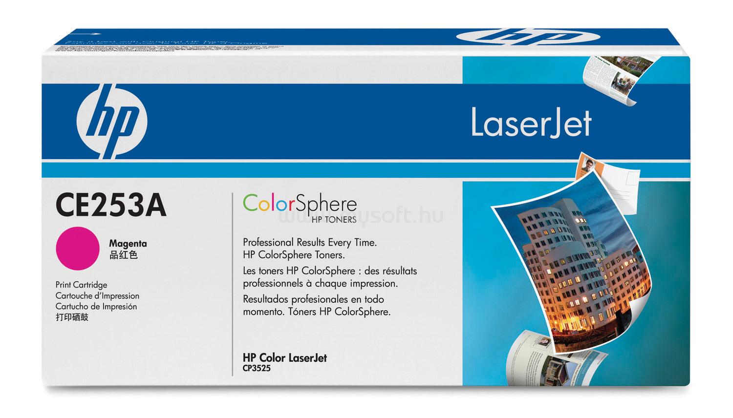 HP Color LaserJet CE253A Magenta Print Cartridge CE253A large