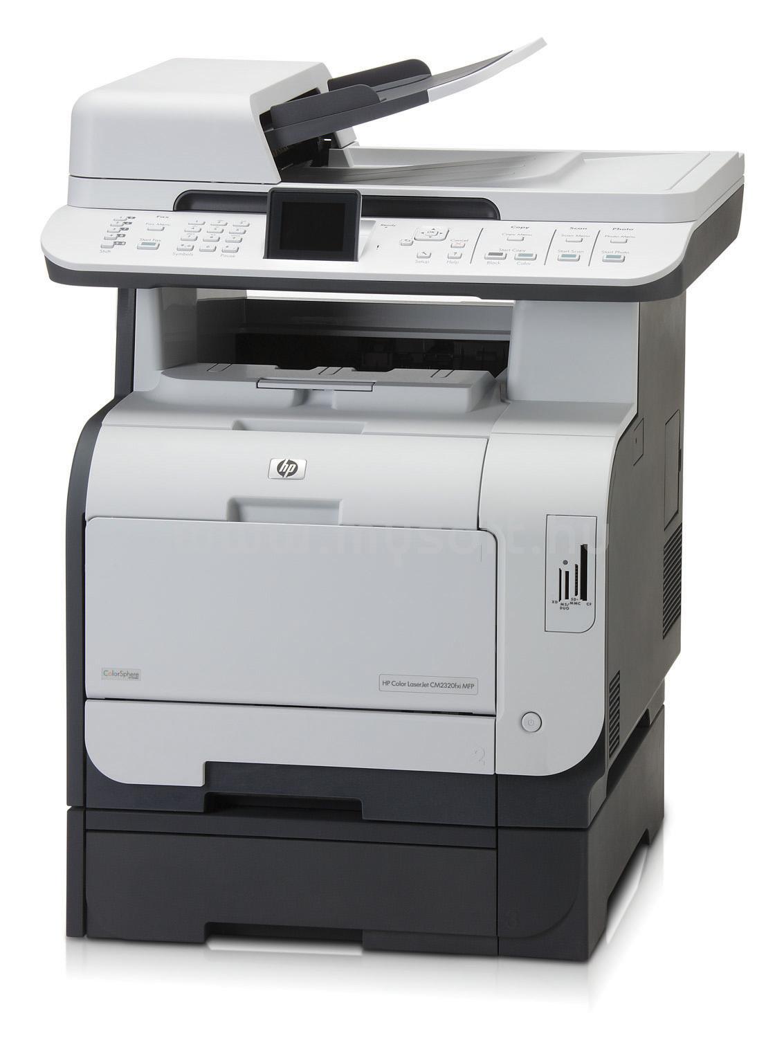 HP Color LaserJet CM2320fxi Multifunction Printer CC435A large