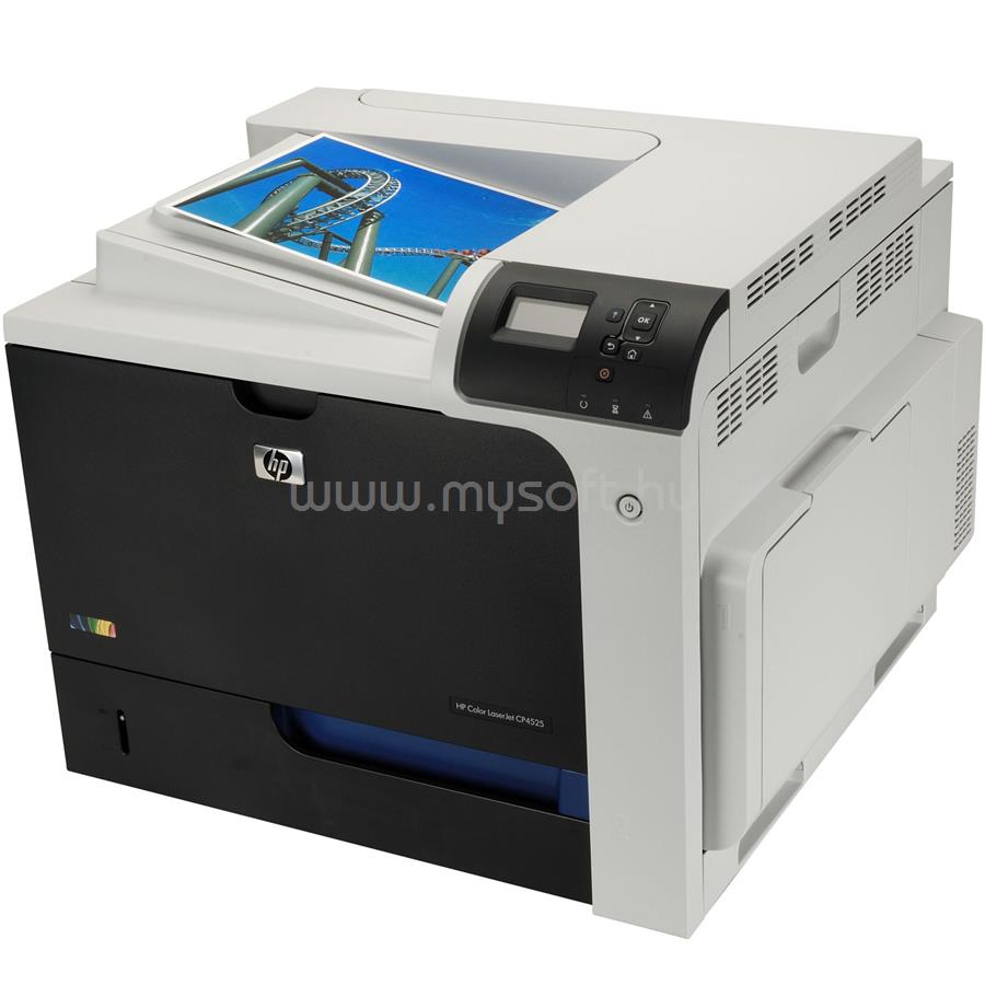 HP Color LaserJet Enterprise CP4525n Printer CC493A large