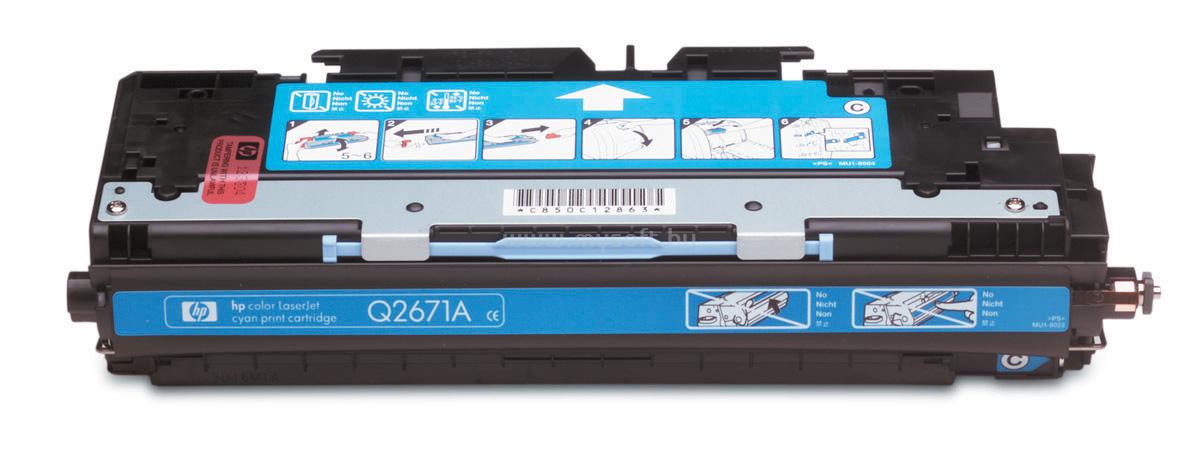 HP Color LaserJet Q2671A Cyan Print Cartridge Q2671A large
