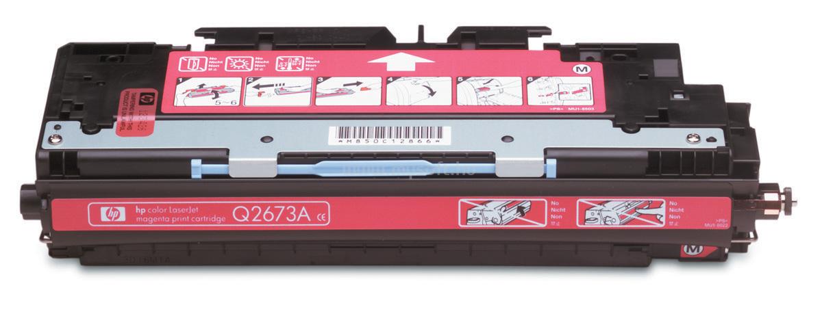 HP Color LaserJet Q2673A Magenta Print Cartridge Q2673A large