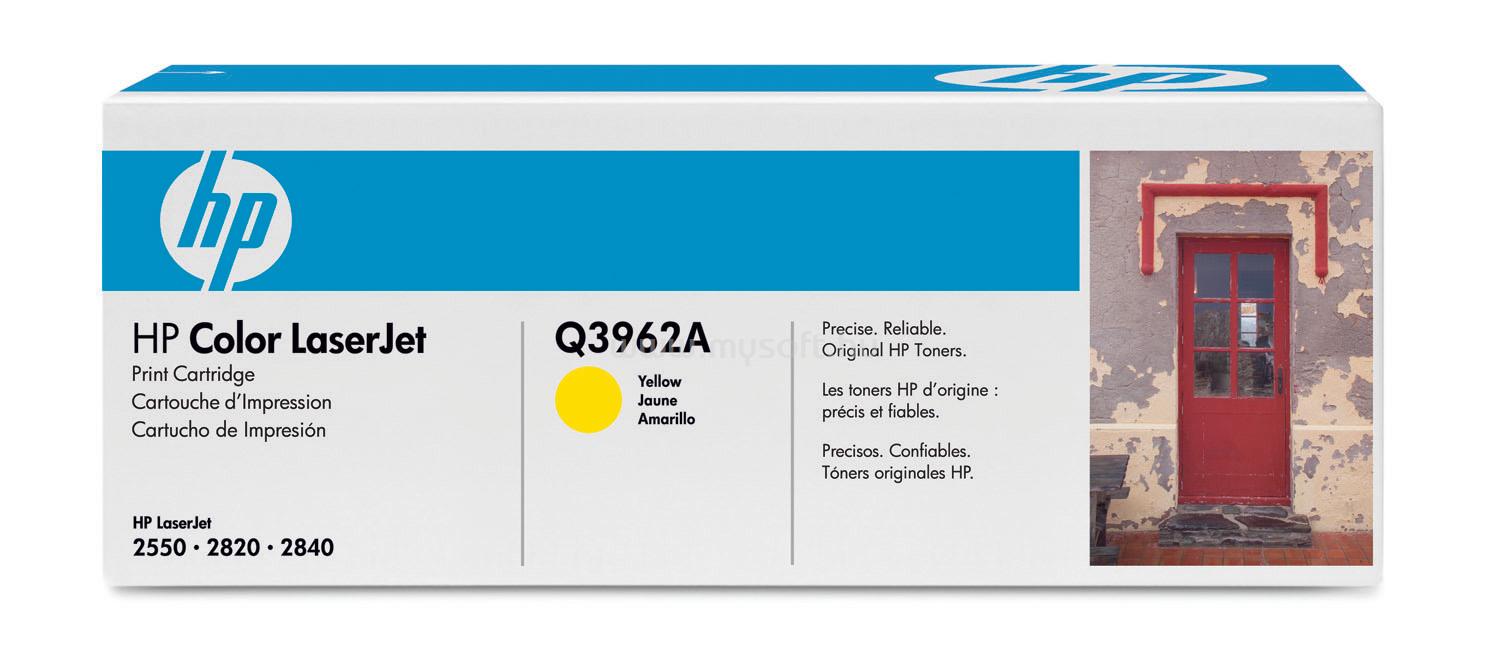 HP Color LaserJet Q3962A Yellow Print Cartridge Q3962A large