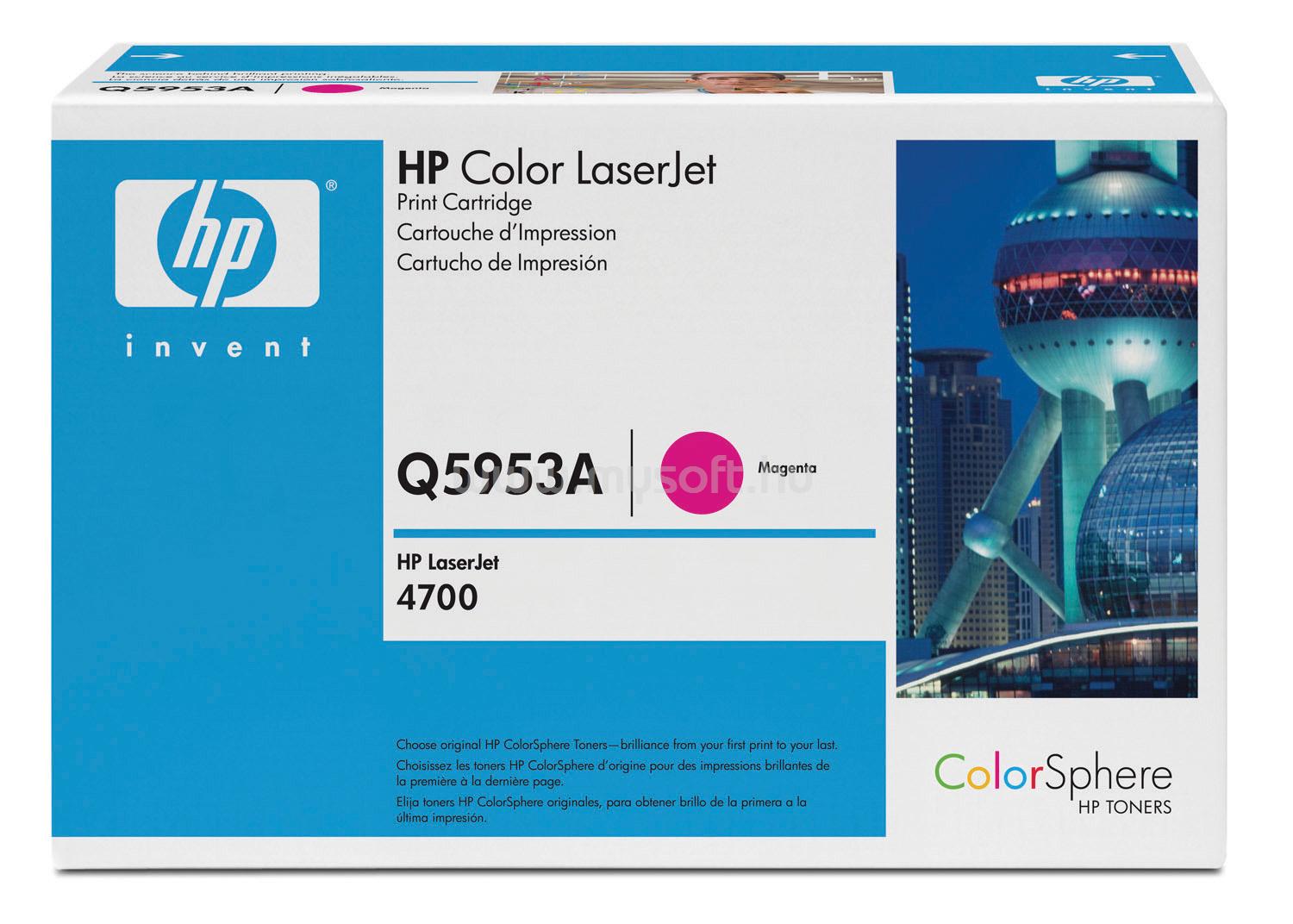 HP Color LaserJet Q5953A Magenta Print Cartridge Q5953A large