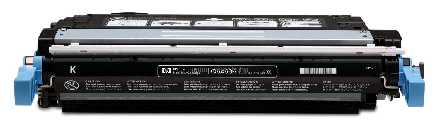HP Color LaserJet Q6460A Black Print Cartridge Q6460A large