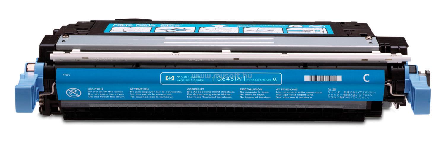 HP Color LaserJet Q6461A Cyan Print Cartridge Q6461A large