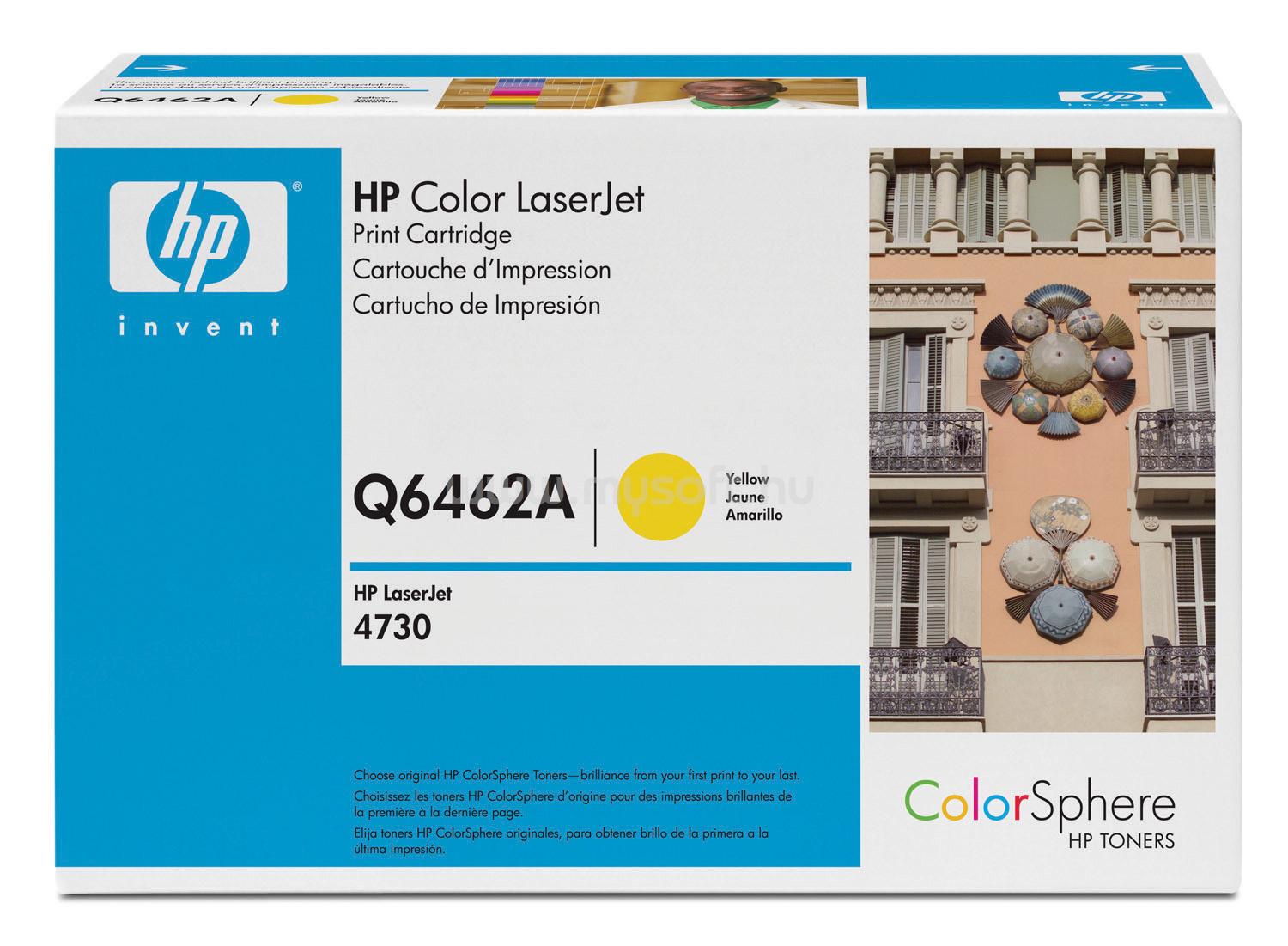 HP LaserJet Q6462A 644A festékkazetta, sárga (12 000 oldal) Q6462A large