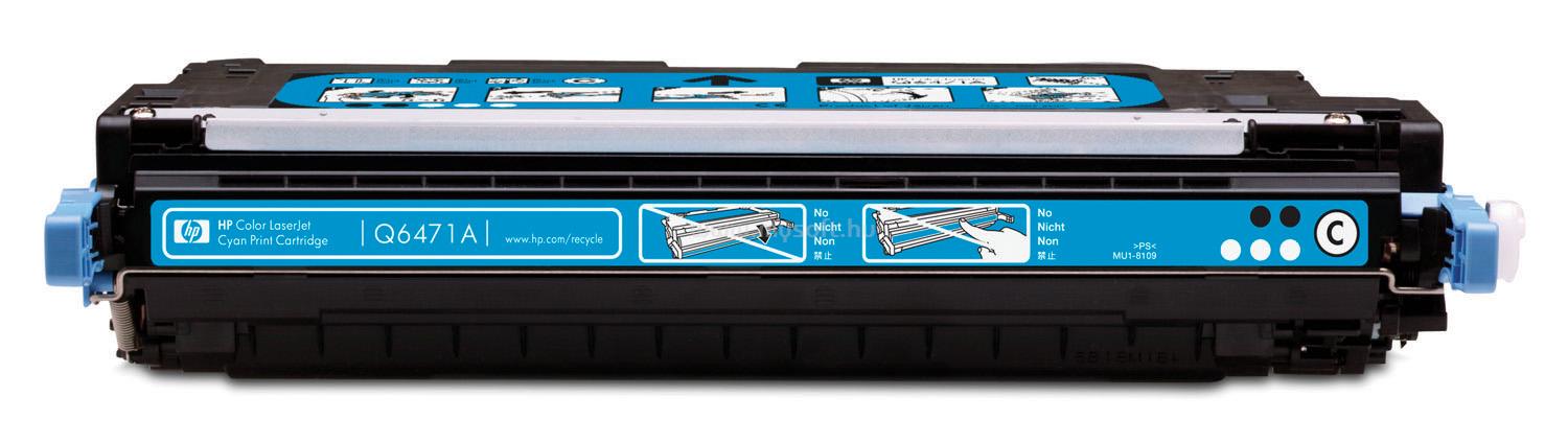 HP LaserJet Q6471A 502A festékkazetta, cián (4000 oldal) Q6471A large