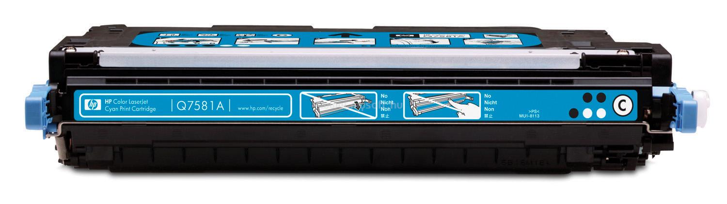 HP Color LaserJet Q7581A Cyan Print Cartridge (Q7581A) | toner ...