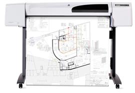 HP Designjet 510 42-in Printer CH337A small