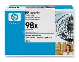 HP LaserJet 92298X Black Print Cartridge 92298X small