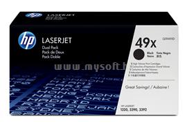 HP LaserJet Q5949X Dual Pack Black Print Cartridges Q5949XD small