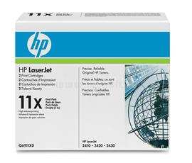 HP LaserJet Q6511X Dual Pack Black Print Cartridge Q6511XD small
