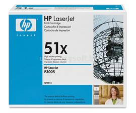 HP LaserJet Q7551X 51X festékkazetta, fekete (13 000 oldal) Q7551X small