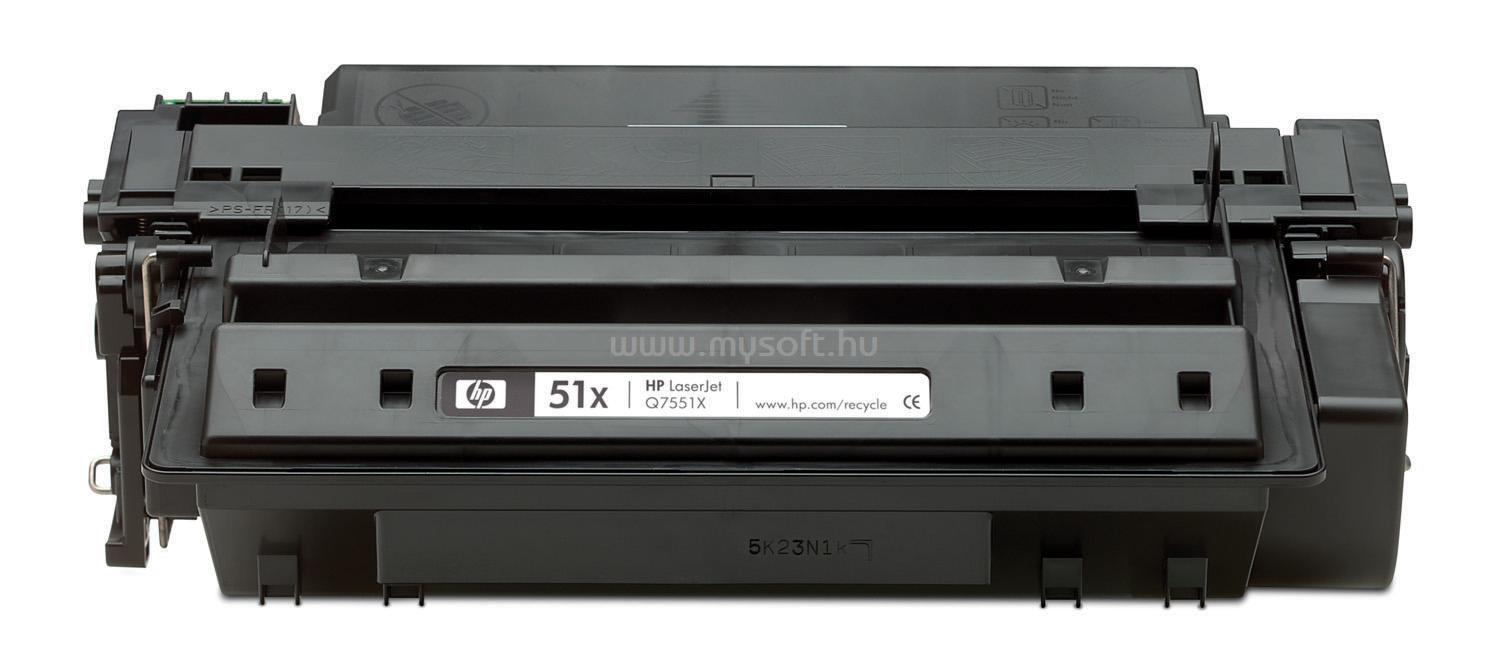 HP LaserJet Q7551X Black Print Cartridge (Q7551X) toner nyomtató