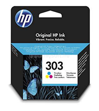 HP 303 Eredeti háromszínű tintapatron (165 oldal)
