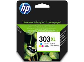 HP 303XL Eredeti háromszínű nagy kapacitású tintapatron (415 oldal) T6N03AE small