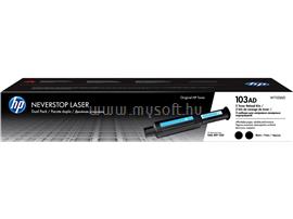 HP 103A Eredeti fekete Neverstop tonerújratöltő készlet (2x2500 oldal) W1103AD small