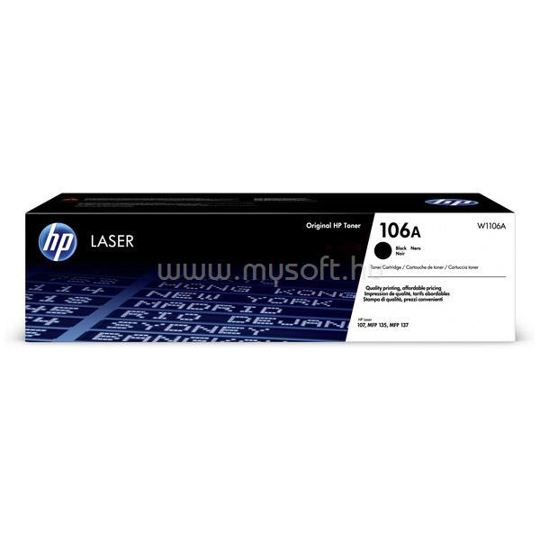 HP 106A Eredeti fekete LaserJet tonerkazetta (1000 oldal)