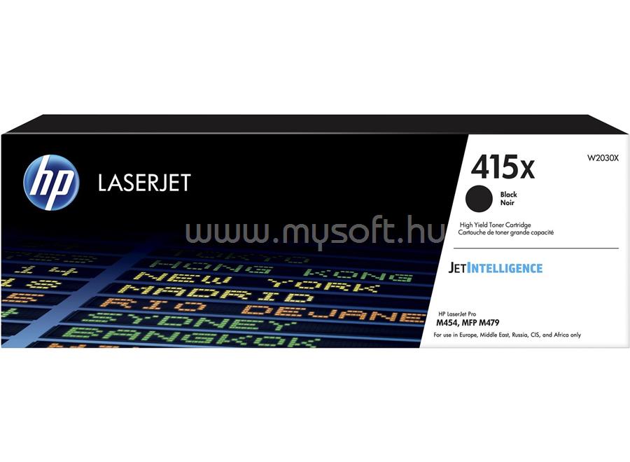 HP 415X Eredeti fekete LaserJet tonerkazetta (7500 oldal)