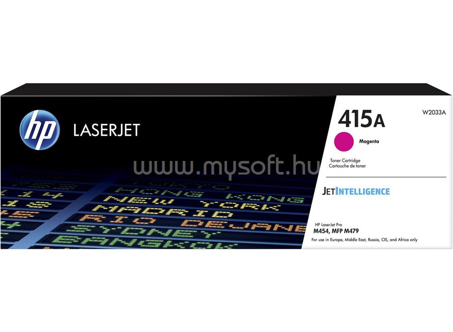 HP 415A Eredeti bíbor LaserJet tonerkazettar (2100 oldal)