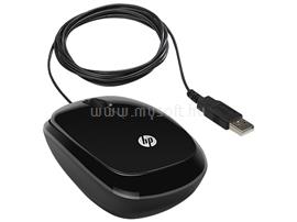 HP X1200 Sparkling Black Wired Mouse H6E99AA small