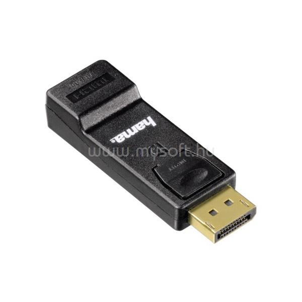 HAMA HDMI Adapter Displayport (fekete)