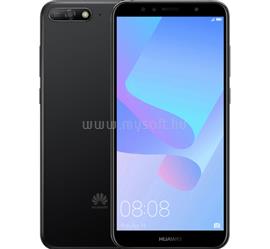 HUAWEI Y6 2018 5,7" LTE 16GB Dual SIM fekete okostelefon 51092JHQ small