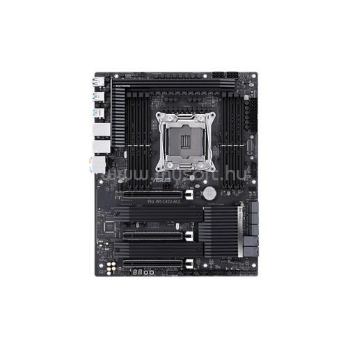 ASUS munkaállomás alaplap Pro WS C422-ACE PCIe 3.0 x16 (LGA2066, ATX)