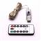 IRIS 8 programos 10m/távirányítós/meleg fehér/100db LED-es/USB-s fénydekoráció IRIS_273-31 small