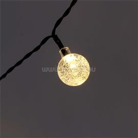 IRIS Buborékgömb alakú 23mm/8 programos/6,5m/IPX3 szabványos/meleg fehér/30db LED-es/napelemes fénydekoráció IRIS_317-02 small