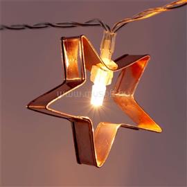 IRIS Csillag alakú fém 2m/meleg fehér/10db LED-es/3xAA elemes fénydekoráció IRIS_240-01 small