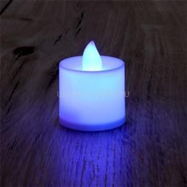 IRIS Gyertya alakú fix fényű LED-es lila fénydekoráció 4db/csomag IRIS_015-03 small